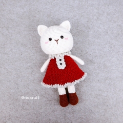 Kami the cat amigurumi by RiO Craft