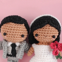 Dress Up Dolls - Wedding Edition amigurumi pattern by The Wandering Deer