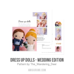 Dress Up Dolls - Wedding Edition amigurumi pattern by The Wandering Deer