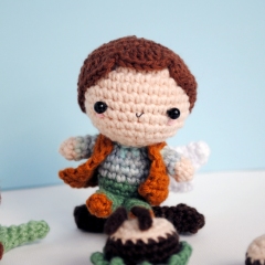 Fairy boys amigurumi pattern by The Wandering Deer