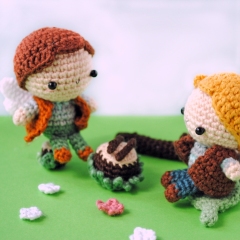 Fairy boys amigurumi pattern by The Wandering Deer