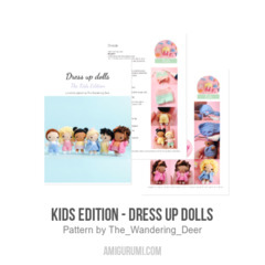 Kids Edition - Dress Up Dolls amigurumi pattern by The Wandering Deer