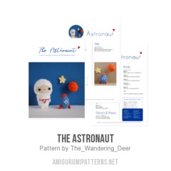 The Astronaut amigurumi pattern by The Wandering Deer