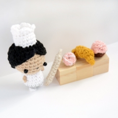 The Baker amigurumi pattern by The Wandering Deer