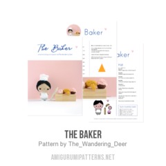 The Baker amigurumi pattern by The Wandering Deer