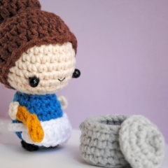 The Cook amigurumi pattern by The Wandering Deer