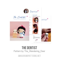 The Dentist amigurumi pattern by The Wandering Deer