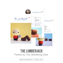 The Lumberjack amigurumi pattern by The Wandering Deer