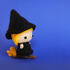 The Witch amigurumi pattern by The Wandering Deer