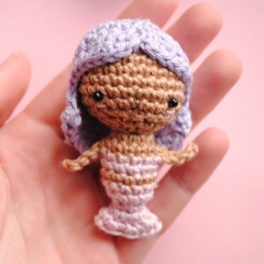 Tiny Mermaids amigurumi pattern by The Wandering Deer