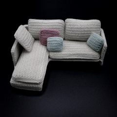 Dollhouse Couch amigurumi by StudioManya