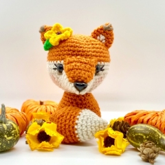 Fox  amigurumi pattern by Cloud 9 Knots