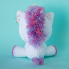 Emily, the rocker unicorn amigurumi pattern by BiaMoraes