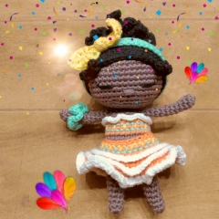 Stella from Gwada amigurumi pattern by Coco On The Rainbow