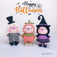 Cindy The Witch Pig amigurumi by Jenniedolly