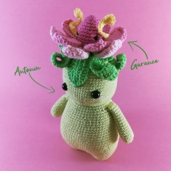 Garance and Antonin the elements of Earth amigurumi pattern by Lise & Stitch