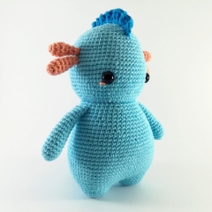 Marvin the element of Water amigurumi by Lise & Stitch