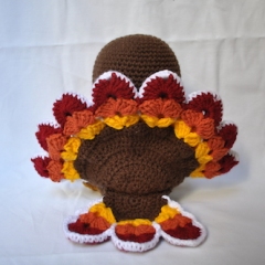Thomas the Turkey amigurumi pattern by The Kotton Kaboodle