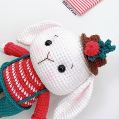 Billy Bunny amigurumi pattern by RikaCraftVN