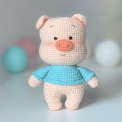 PiPi The Little Pig amigurumi by RikaCraftVN