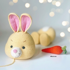 Rabbit amigurumi by RikaCraftVN