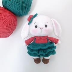 Raby Bunny amigurumi pattern by RikaCraftVN