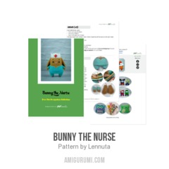 Bunny the Nurse amigurumi pattern by Lennutas