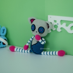 Creepy Cat 2 amigurumi by Lennutas