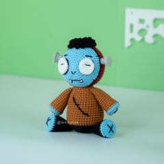 Creepy Frankenstein amigurumi by Lennutas