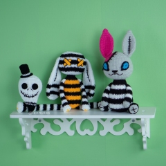 Creepy Rabbit Long amigurumi pattern by Lennutas