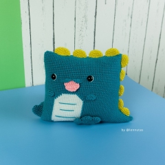 Cute Dinosaur amigurumi pattern by Lennutas