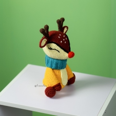 Cutie Reindeer Winter amigurumi pattern by Lennutas