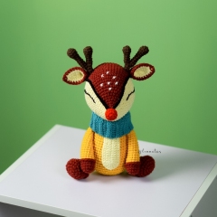 Cutie Reindeer Winter amigurumi by Lennutas