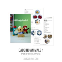 Dabbing Animals 1 amigurumi pattern by Lennutas