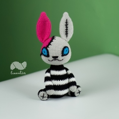 Halloween Creepy Rabbit amigurumi pattern by Lennutas