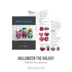 Halloween the Galaxy amigurumi pattern by Lennutas