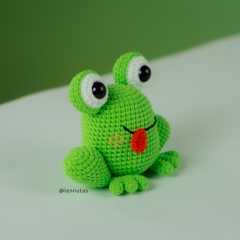 Jelly the Frog amigurumi by Lennutas