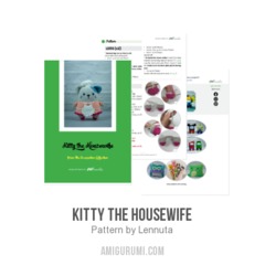 Kitty the Housewife amigurumi pattern by Lennutas