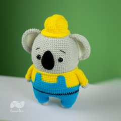 Koala the Worker amigurumi pattern by Lennutas