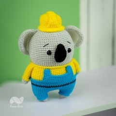 Koala the Worker amigurumi by Lennutas