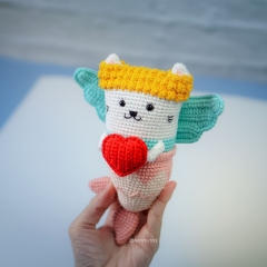 Mermaid Cat The Cupid amigurumi pattern by Lennutas