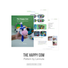 The Happy Cow amigurumi pattern by Lennutas