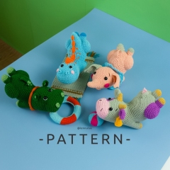 Yoga Animals Collection amigurumi pattern by Lennutas