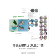 Yoga Animals Collection amigurumi pattern by Lennutas