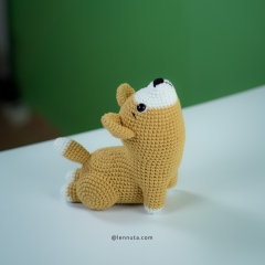 Yoga Dog amigurumi pattern by Lennutas