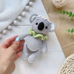 Alex the koala amigurumi pattern by Knit.friends
