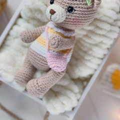 April the Bear amigurumi by Knit.friends