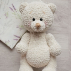 Bear in a dress amigurumi by Knit.friends