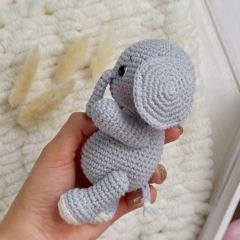 Safari Elephant amigurumi by Knit.friends