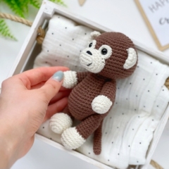 Safari Monkey amigurumi by Knit.friends